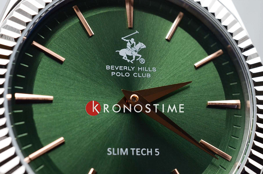 Часы Beverly Hills Polo Club BP3830X.570 — нержавеющая сталь с ip-покрытием, мужские