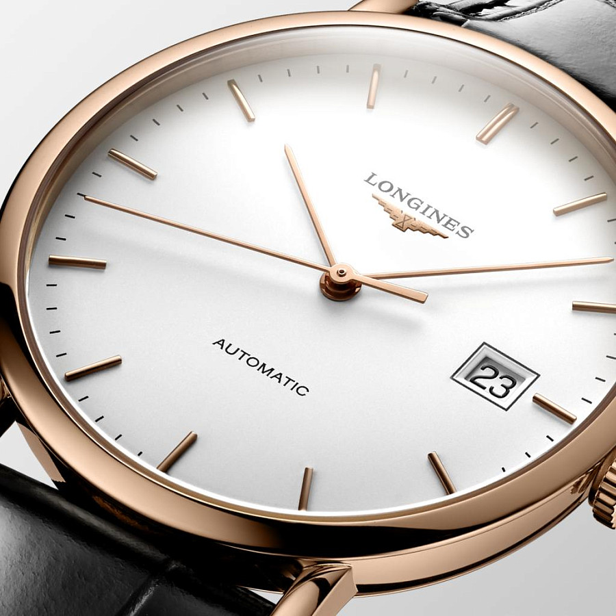 Часы Longines Elegant Collection L4.787.8.12.4 — механические, сталь металл