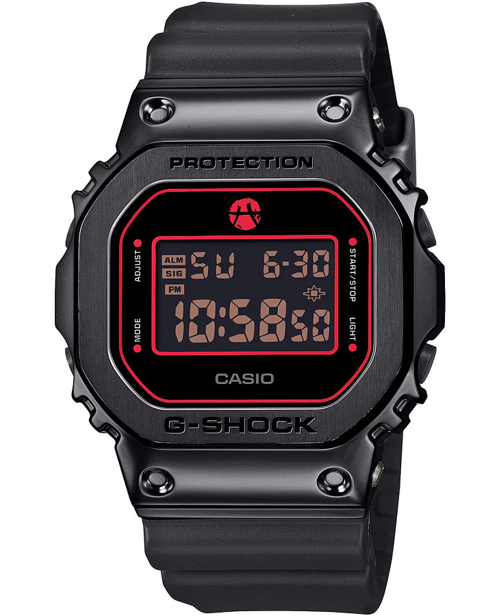 Часы Casio G-Shock GM-5600RH-1 — мужские, черный