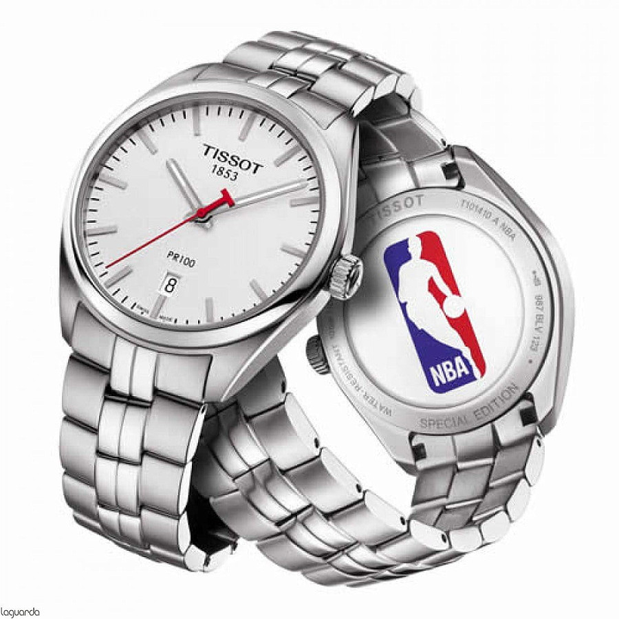 Часы Tissot PR 100 NBA Special Edition T101.410.11.031.01 — мужские, нержавеющая сталь