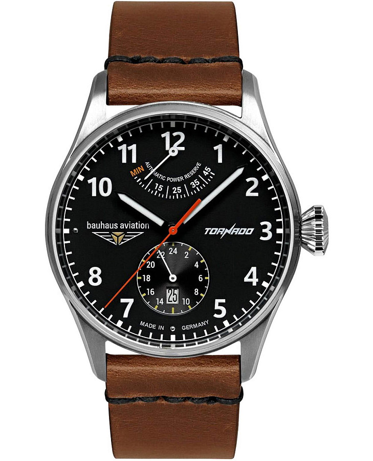 Часы Bauhaus Aviation Tornado 27902 — мужские, черный