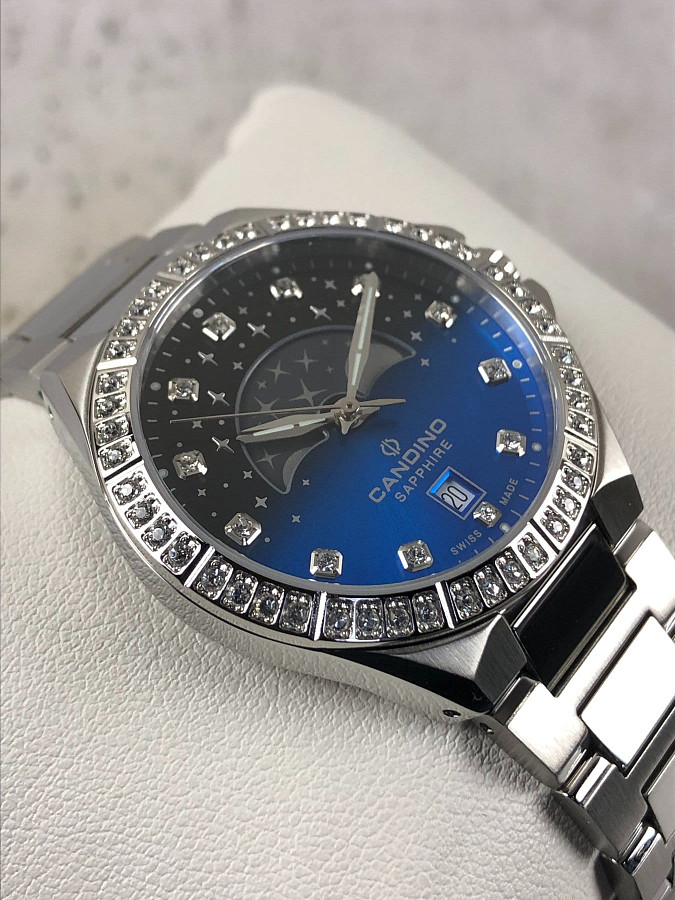 Часы Candino Lady Elegance Moonphase C4760/3 — сталь, Швейцария