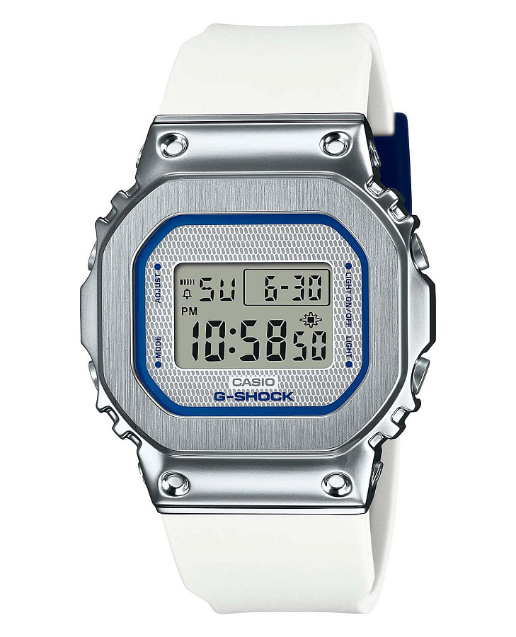 Часы Casio G-Shock GM-S5600LC-7DR (GM-S5600LC-7) — женские, серебристый
