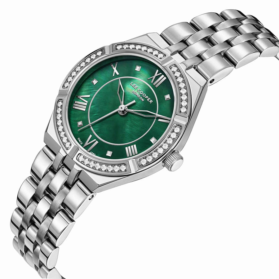 Часы Lee Cooper LC08132.370 — кварцевые, металл сталь
