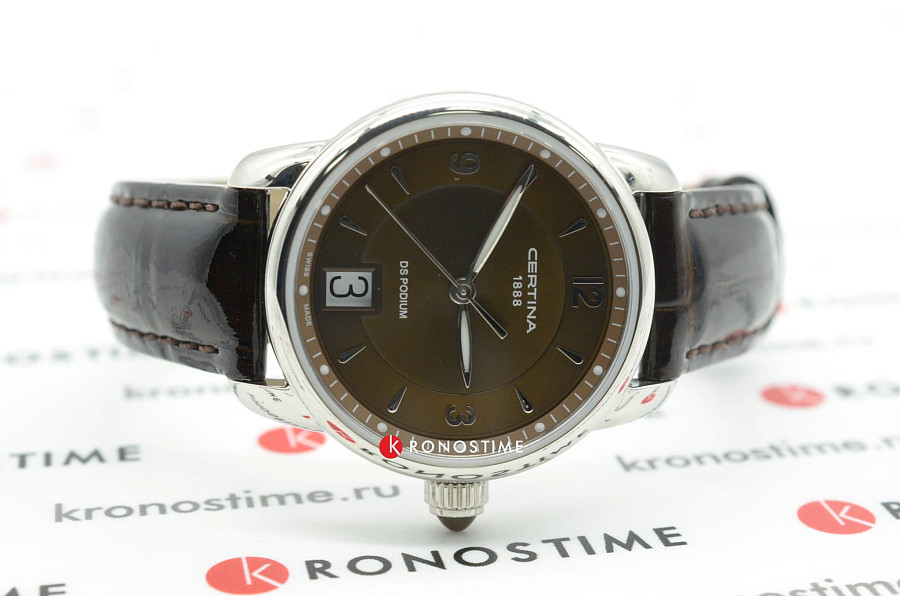 Часы Certina C025.210.16.297.00 — женские, кожаный