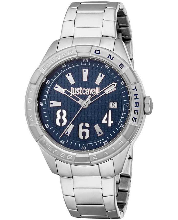 Часы Just Cavalli Cavaliere JC1G342M0055 — мужские, синий