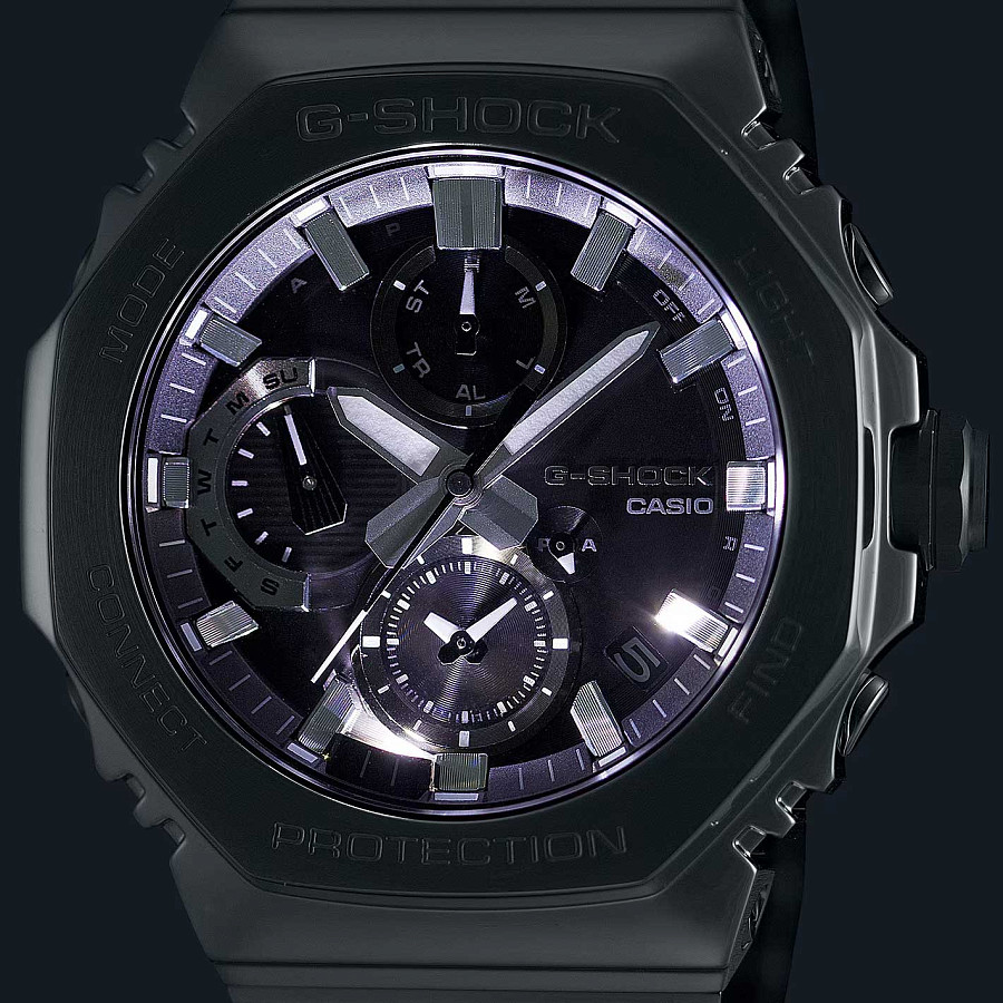 Часы Casio G-Shock GMC-B2100D-1A — черный, сталь металл