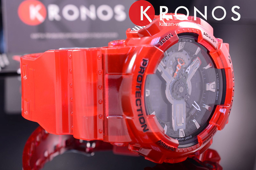 Часы Casio G-Shock GA-110CR-4A — электронные, пластик
