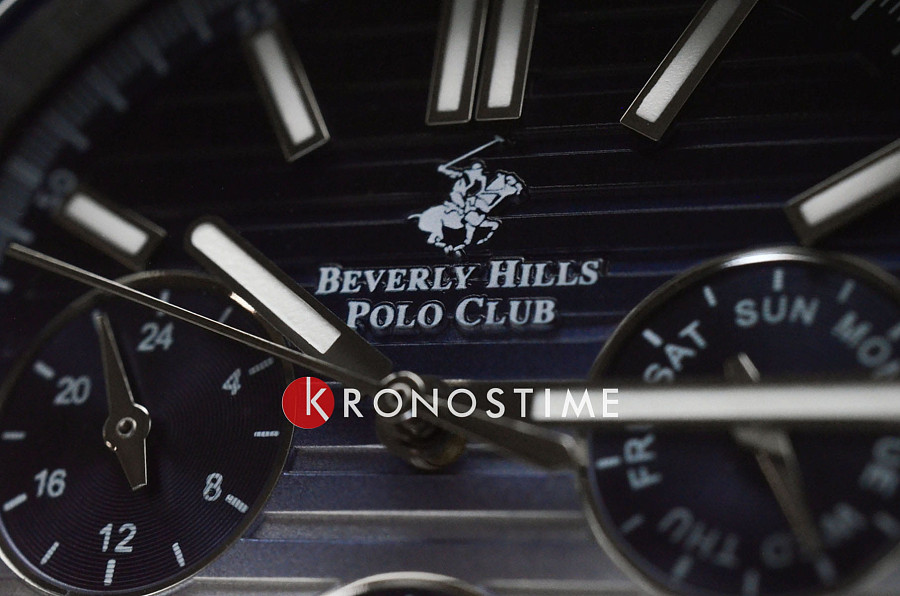 Часы Beverly Hills Polo Club BP3211X.999 — мужские, синий