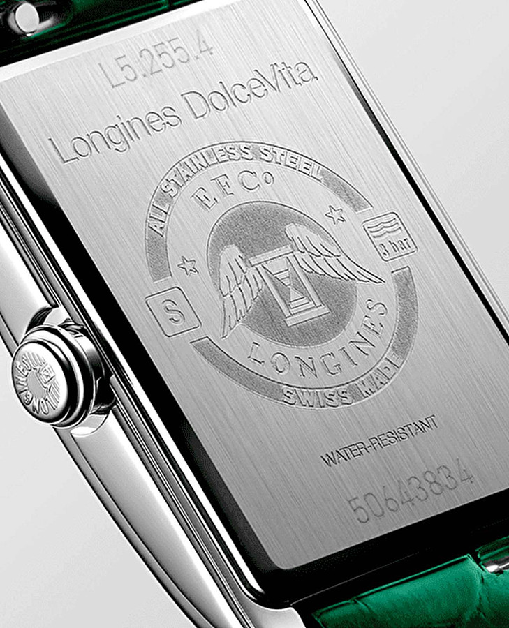 Часы Longines DolceVita L5.255.4.71.A — женские, кожаный