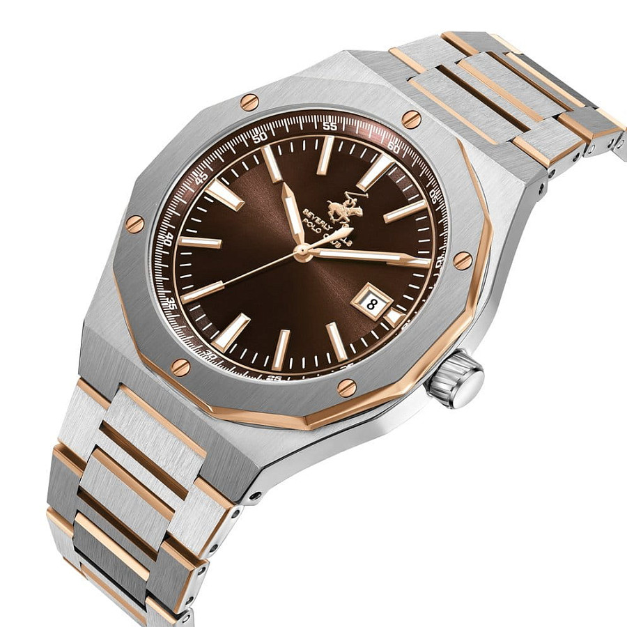 Часы Beverly Hills Polo Club BP3788X.540 — кварцевые, сталь металл