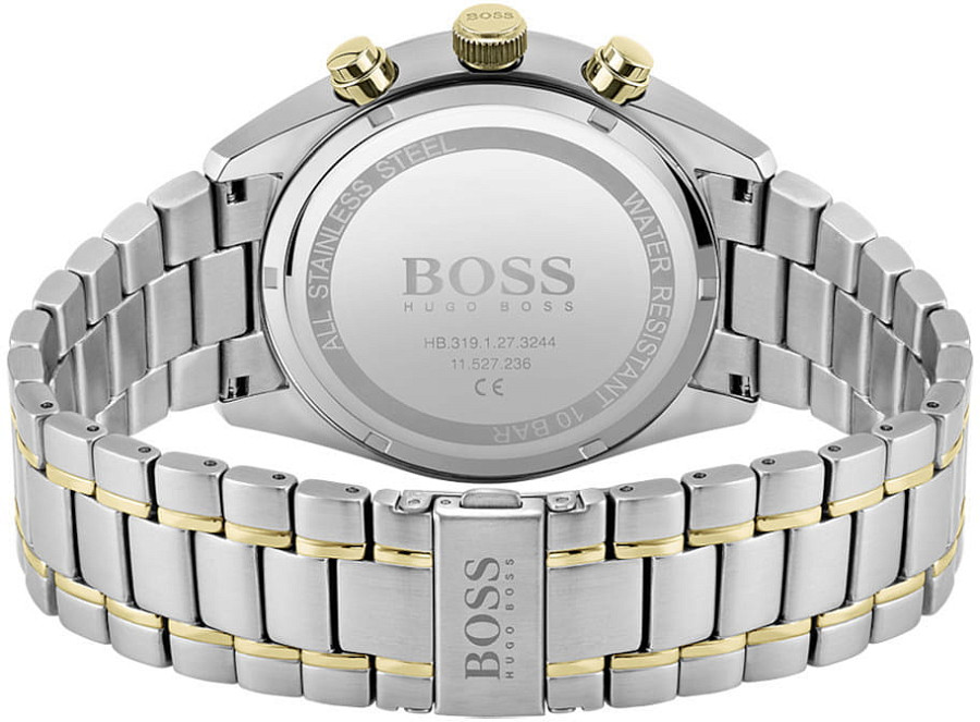 Часы Hugo Boss Champion HB1513878 — зеленый, сталь металл