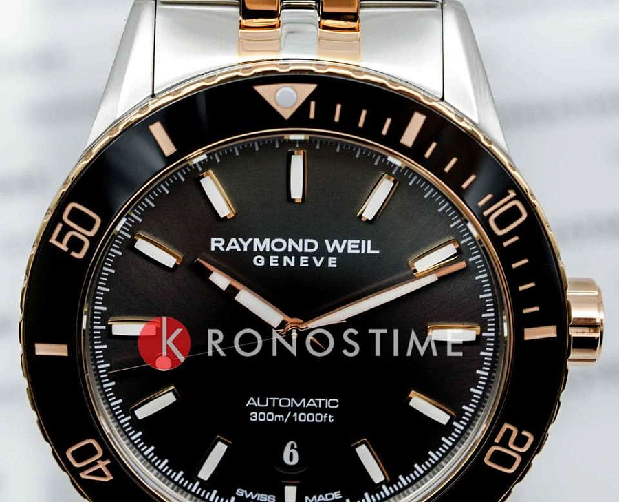 Часы Raymond Weil 2775-S51-20051 — нержавеющая сталь с pvd-покрытием, мужские