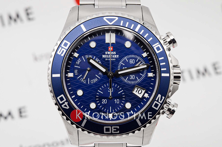 Часы Swiss Military by Chrono XL Chronograph SM34101.02 — артикул SM34101.02