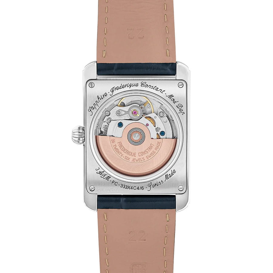 Часы Frederique Constant Classics Carree Moonphase Automatic FC-333N4C6 — металл сталь, Швейцария