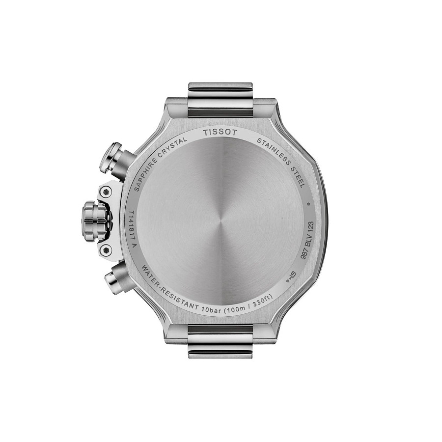 Часы Tissot T-Race 38 mm T141.817.17.051.00 — черный, металл сталь