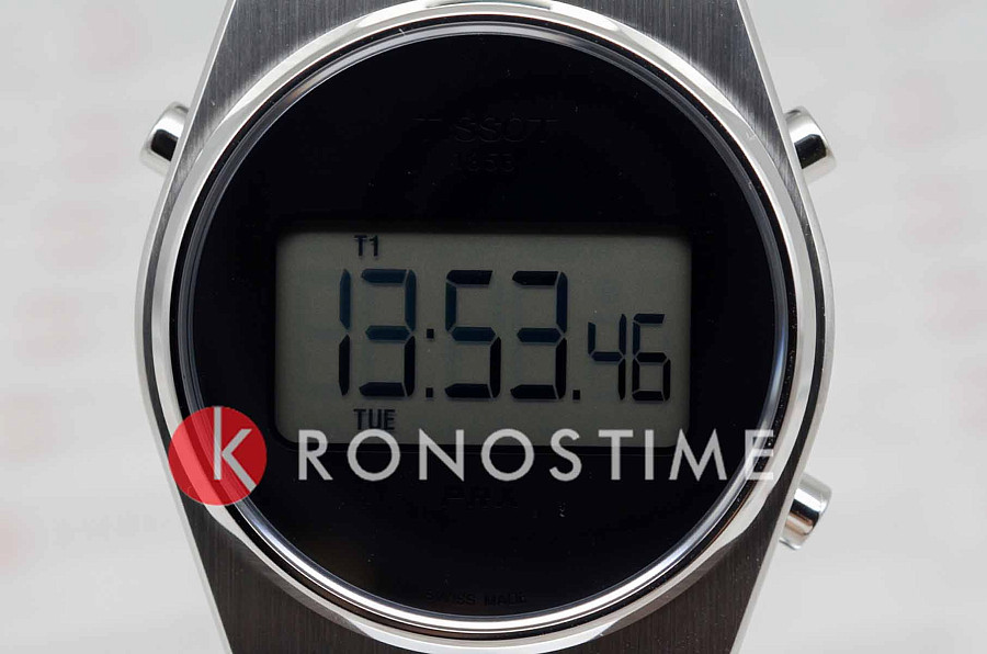 Часы Tissot PRX Digital T137.263.11.030.00 — сталь металл, Швейцария