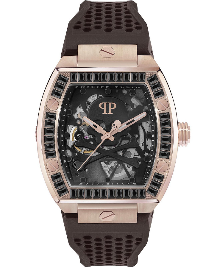 Часы Philipp Plein The Skeleton PWBAA1723 — мужские, черный