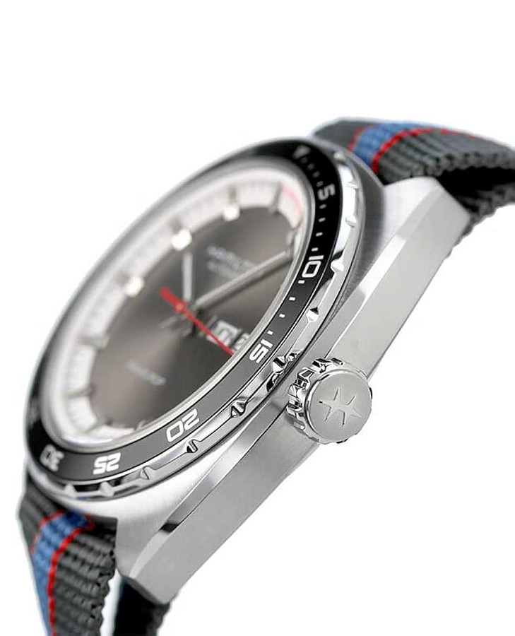 Часы Hamilton American Classic Pan Europ Day Date Auto H35415982 — металл сталь, Швейцария