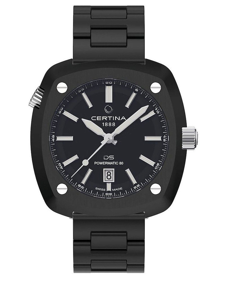 Часы Certina DS+ C041.407.39.051.00 — мужские, черный