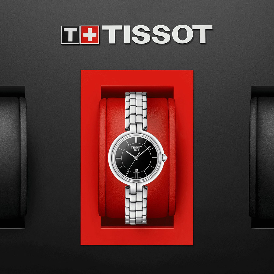 Часы Tissot Flamingo T094.210.11.051.00 — сталь металл, Швейцария