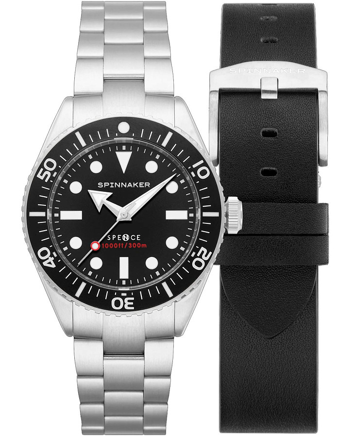 Часы Spinnaker Spence SP-5097-11 — мужские, черный