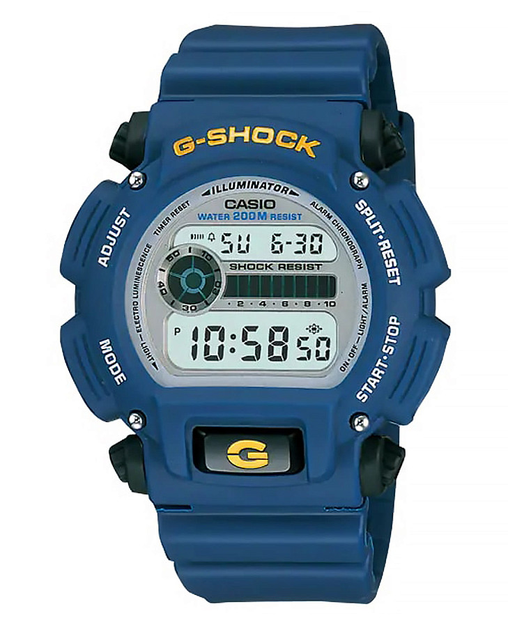 Часы Casio G-Shock DW-9052-2VDR (DW-9052-2V) — мужские, серый