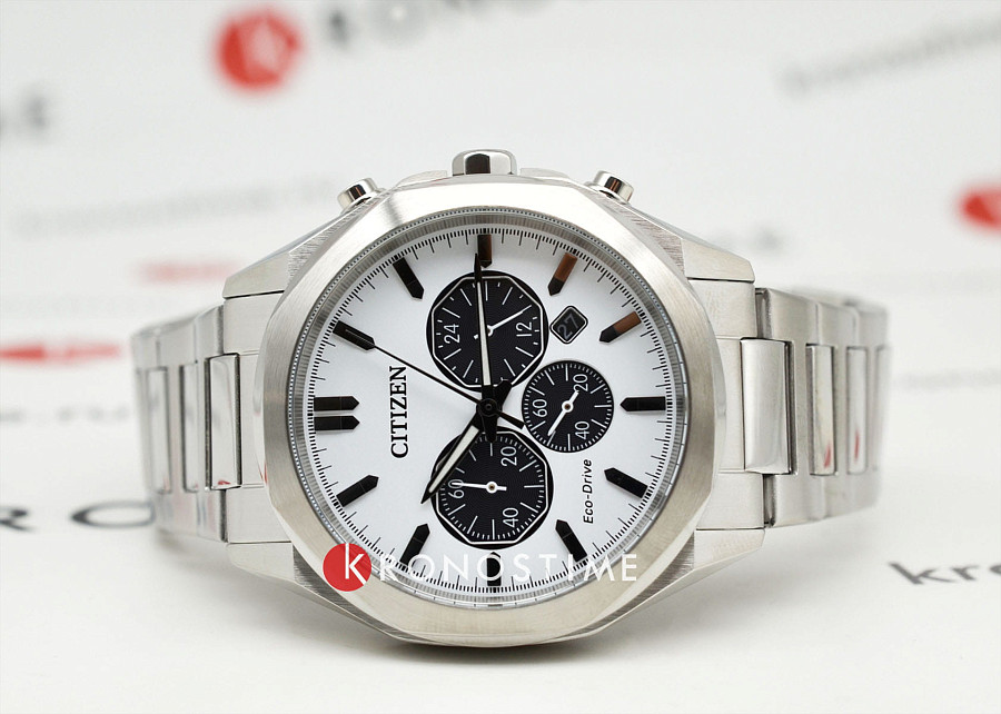 Часы Citizen Eco-Drive CA4590-81A — кварцевые, металл сталь