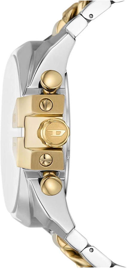 Часы Diesel Spiked DZ4672 — серебристый, металл сталь