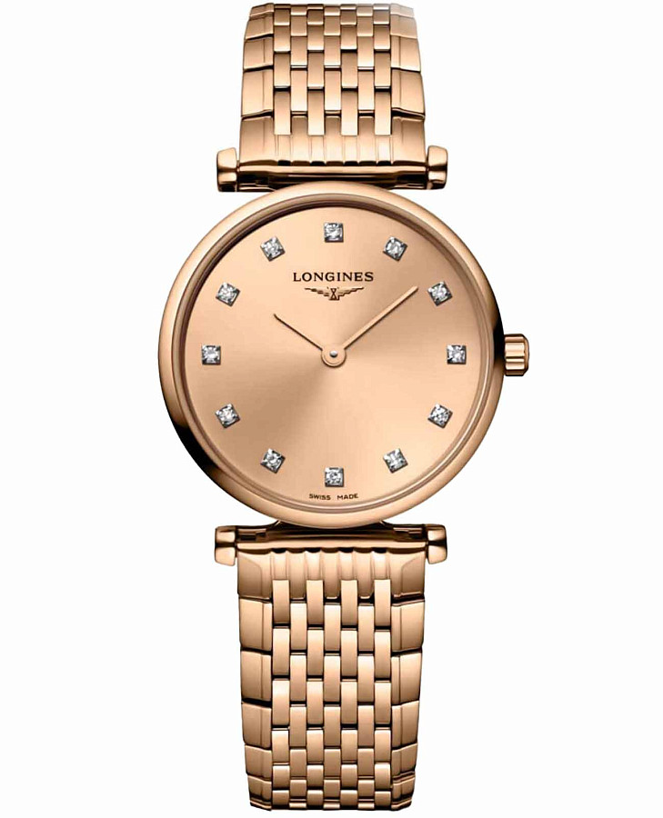 Часы Longines La Grande Classique L4.209.1.90.8 — женские, золотистый