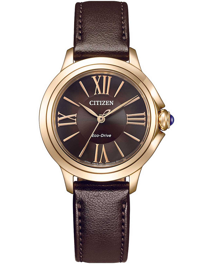 Часы Citizen Citizen L EM1163-09X — женские, коричневый