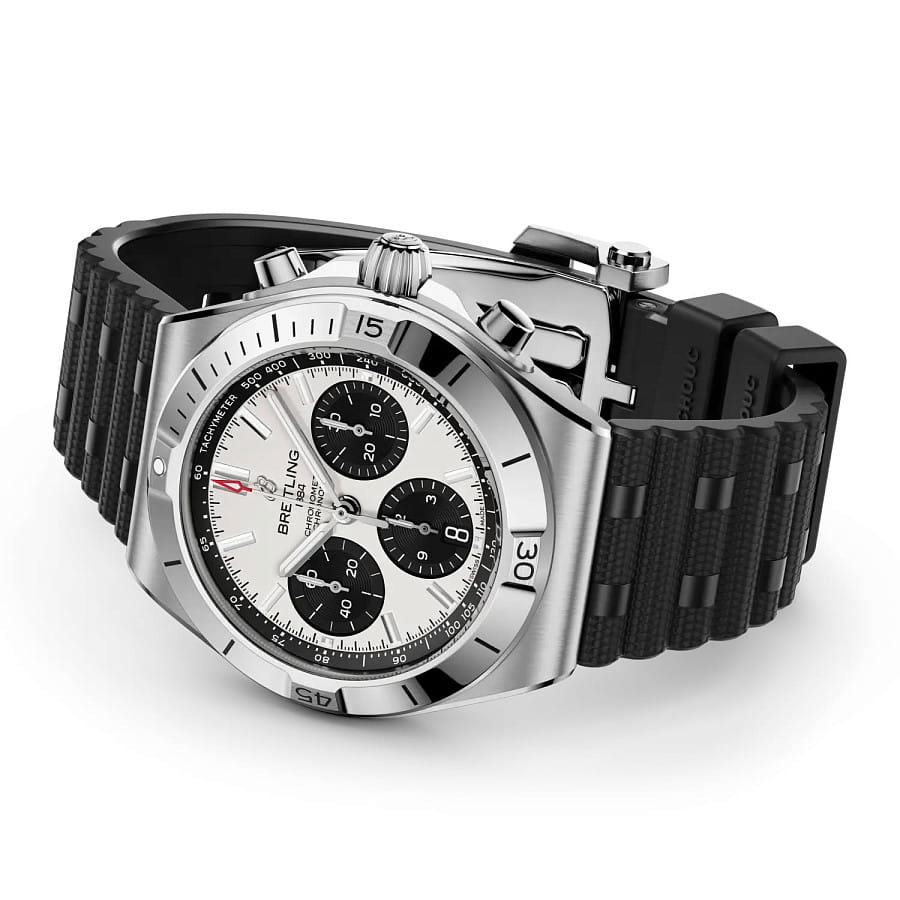 Часы Breitling Chronomat B01 Chronograph 42 mm AB0158101A1S1 — сталь металл, Швейцария