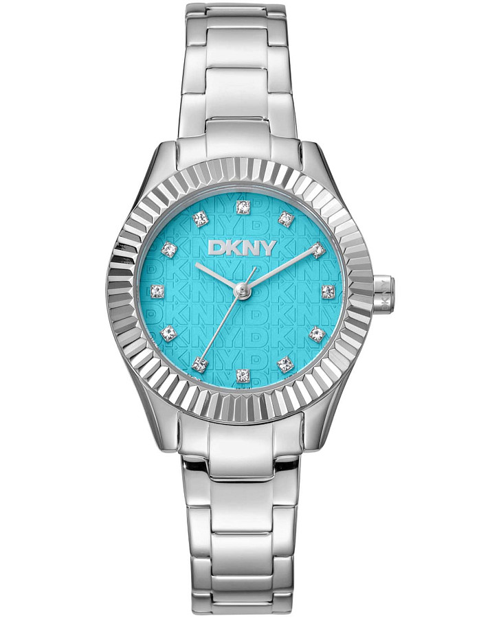 Часы DKNY Chambers Glitz DK1L017M0045 — женские, голубой