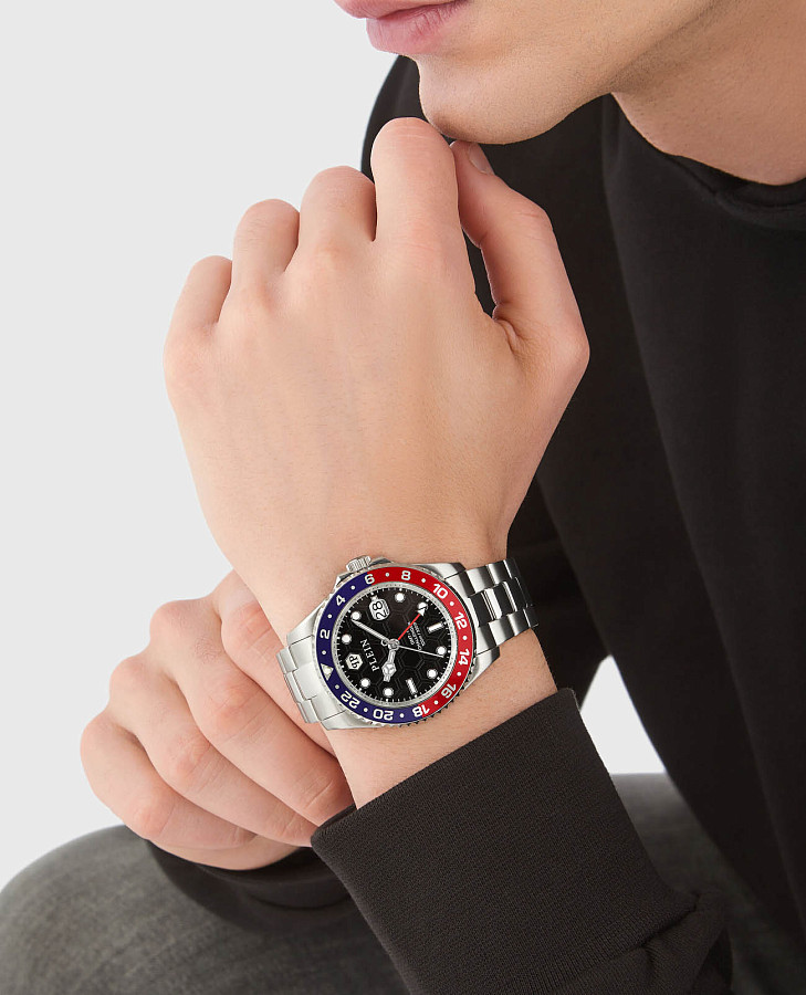 Часы Philipp Plein GMT-I Challenger PWYBA0223 — кварцевые, сталь металл