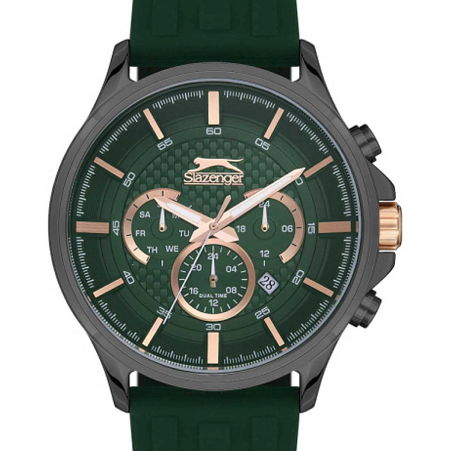 Часы Slazenger SL.09.2136.2.04 — кварцевые, суперметалл металл