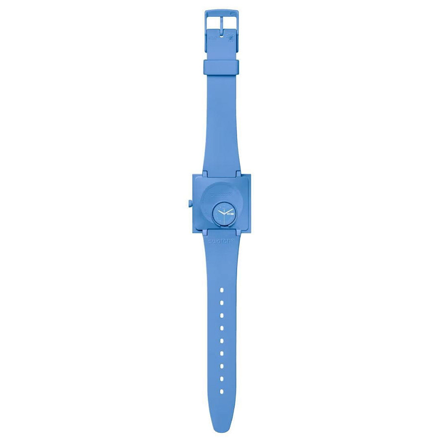 Часы Swatch Square Bioceramic Standard SO34S700 — биоматериал, женские