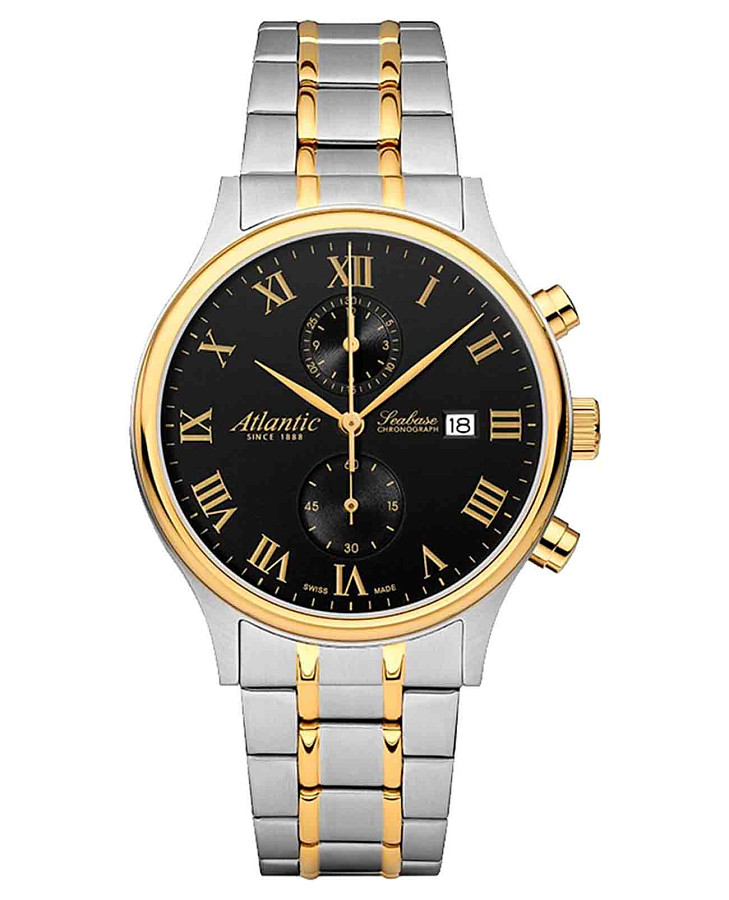 Часы Atlantic Seabase 64457.43.68G — мужские, синий