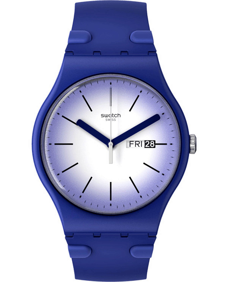 Часы Swatch New Gent SUON716 — мужские, белый