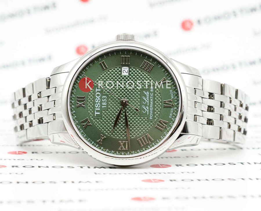 Часы Tissot Le Locle Powermatic 80 T006.407.11.093.00 — механические, сталь металл