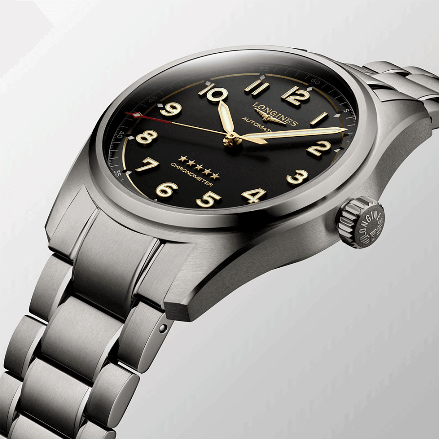 Часы Longines Spirit L3.811.1.53.6 — Швейцария, механические