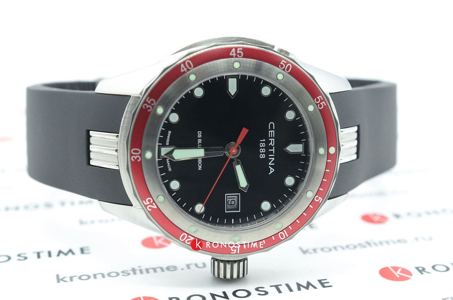 Часы Certina DS Blue Ribbon C007.410.17.051.01 — силикон, мужские