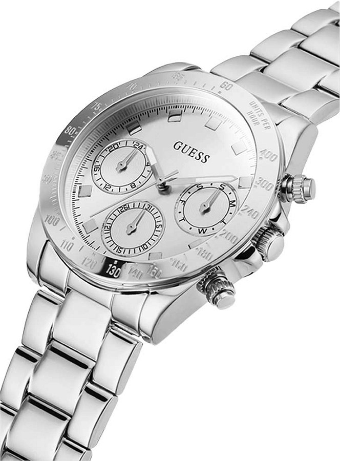 Часы Guess Ladies Jewelry GW0314L1 — серебристый, металл сталь