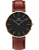 Шведские наручные часы Daniel Wellington Classic St Mawes Gold DW00100543