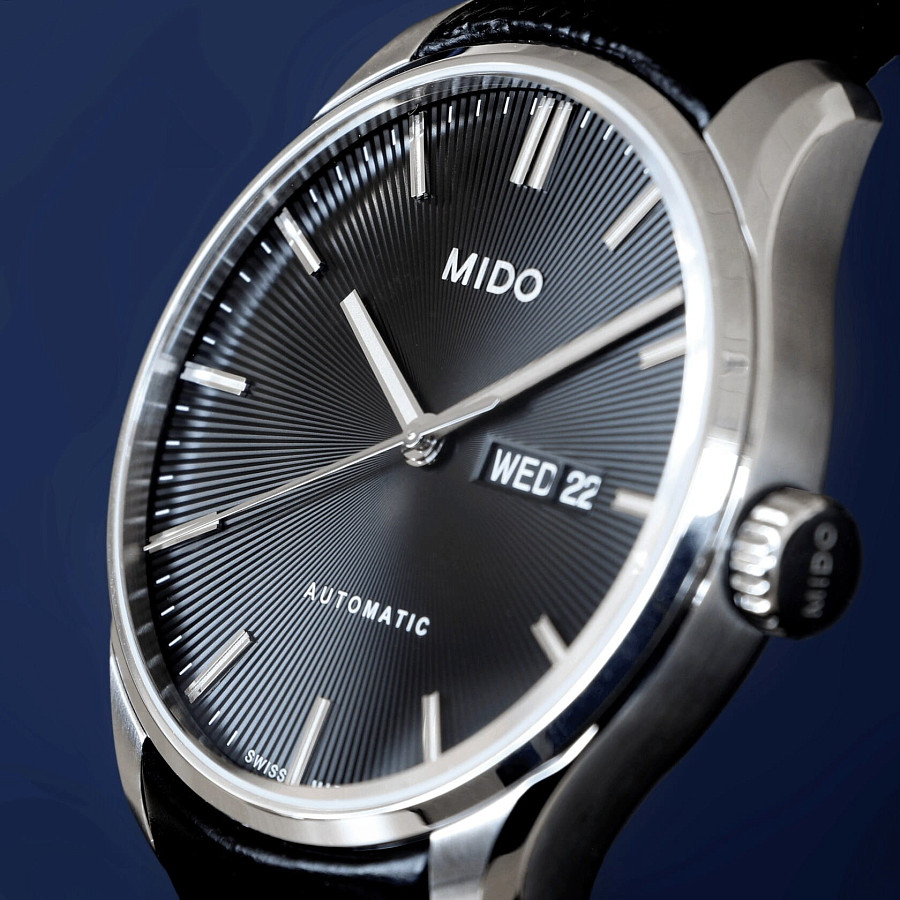 Часы Mido Belluna Sunray M024.630.16.051.00 — Швейцария, механические