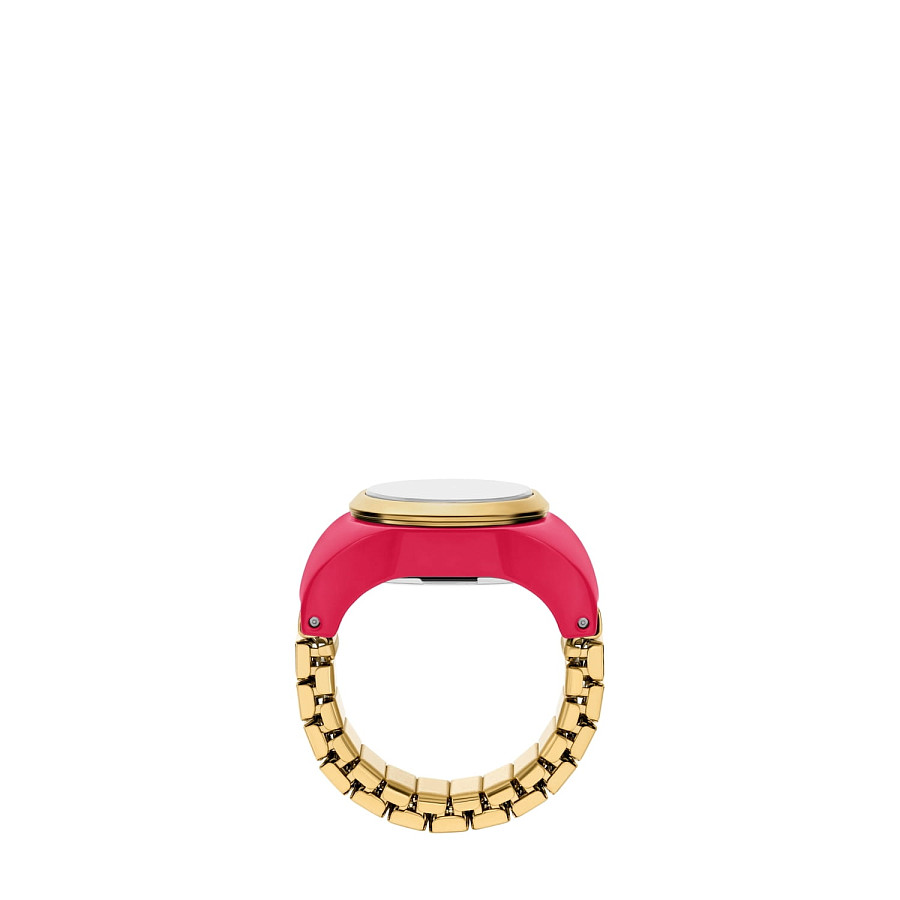 Часы Fossil Watch Ring ES5414 — нержавеющая сталь с ip-покрытием, женские