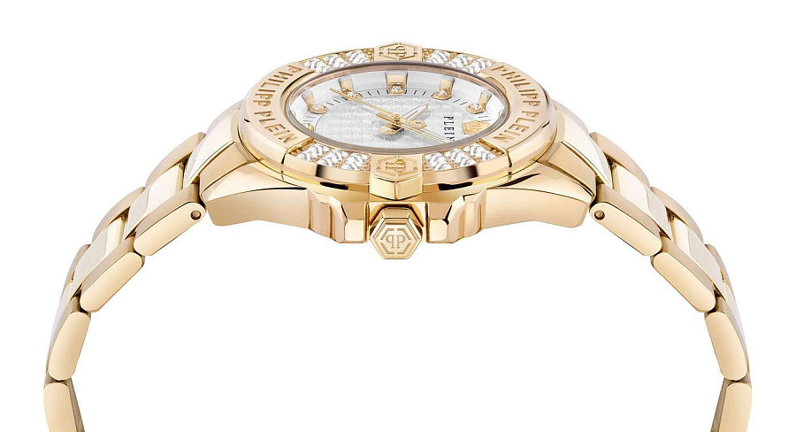 Часы Philipp Plein Plein Majesty PWOFA0725 — кварцевые, сталь металл