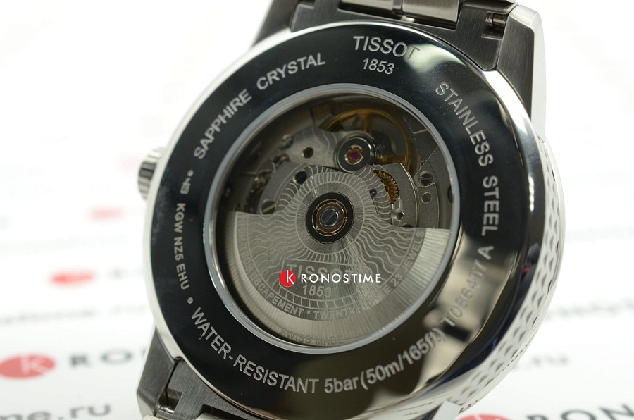 Часы Tissot Luxury Powermatic 80 T086.407.11.051.00 — механические, Швейцария, мужские