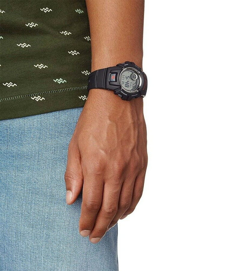 Часы Casio G-Shock G-2900F-1VER — электронные, сталь металл пластик