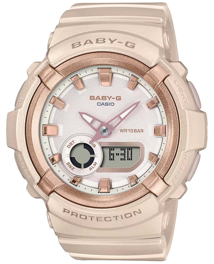 Часы Casio Baby-G BGA-280BA-4ADR (BGA-280BA-4A) — женские, белый