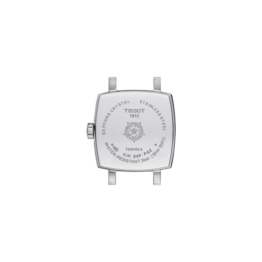 Часы Tissot Lovely Square T058.109.17.036.00 — женские, двухцветный
